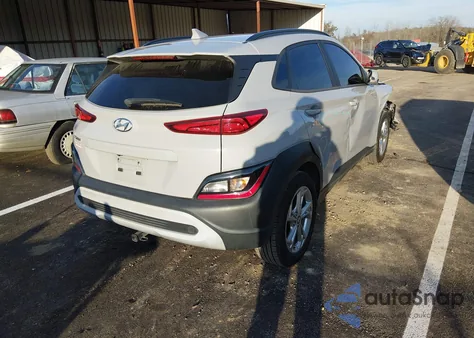 2022 Hyundai Kona Sel из США, поврежденный, VIN KM8K62AB2NU887583